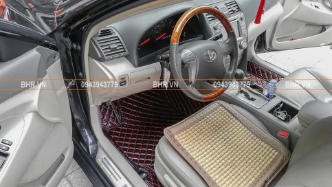 Thảm lót sàn ô tô 5D 6D Toyota Camry giá gốc tận xưởng, bảo hành trọn đời
